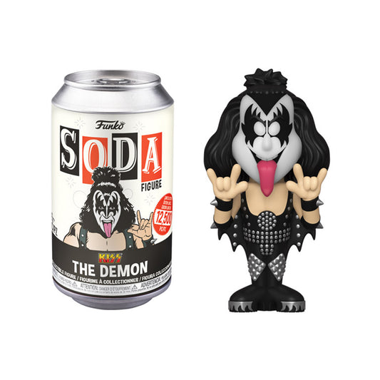 Gene Simmons Kiss Funko Soda Demon Singer Can Figure