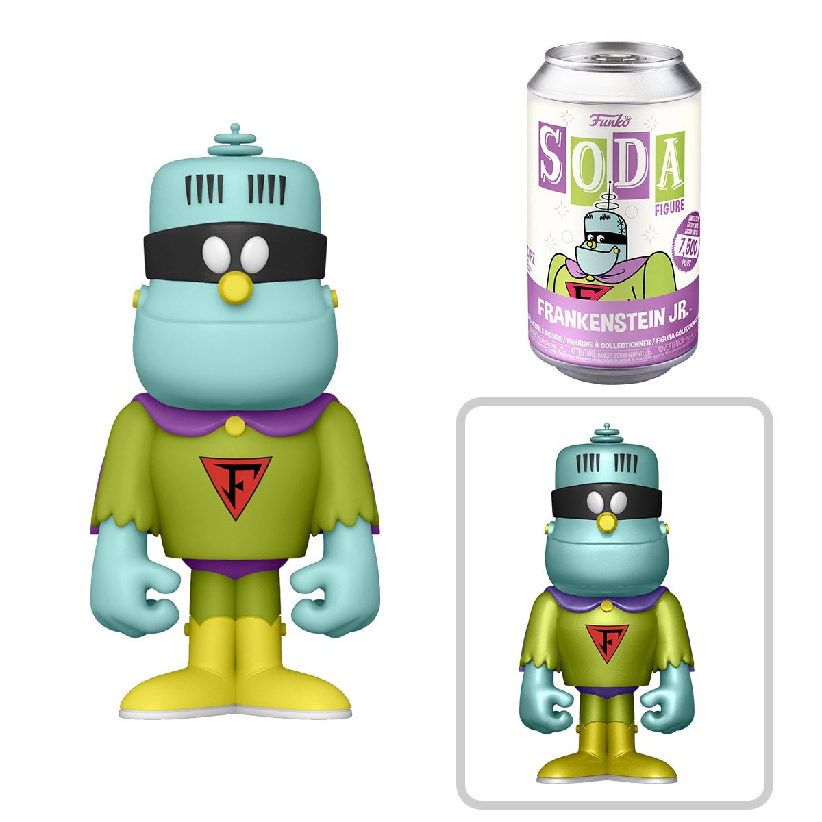 Frankenstein Jr. Funko Soda Hanna-Barbera Cartoon Can Figure