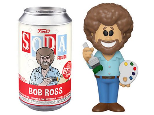 Bob Ross Funko Soda Artist Painter Can Figure