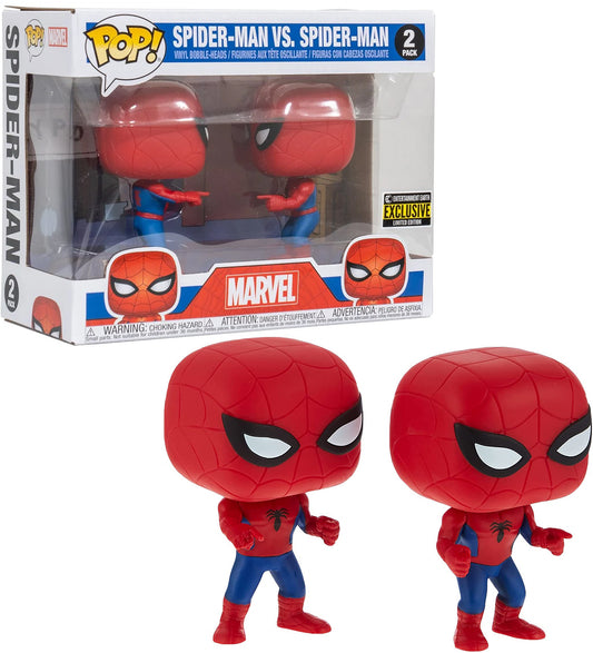 Spider-Man Imposter Pop! Marvel Funko Vinyl Figure 2-Pack Entertainment Earth Exclusive