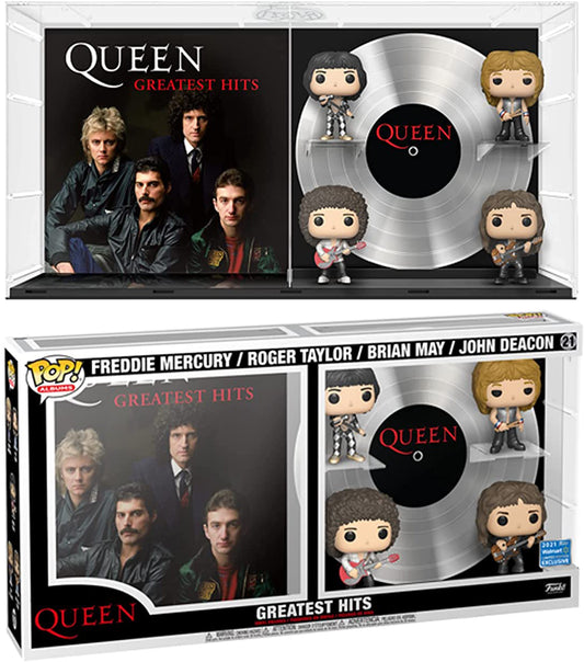 Queen Greatest Hits Pop! Figure Funko Rocks Album Exclusive 4 Figures