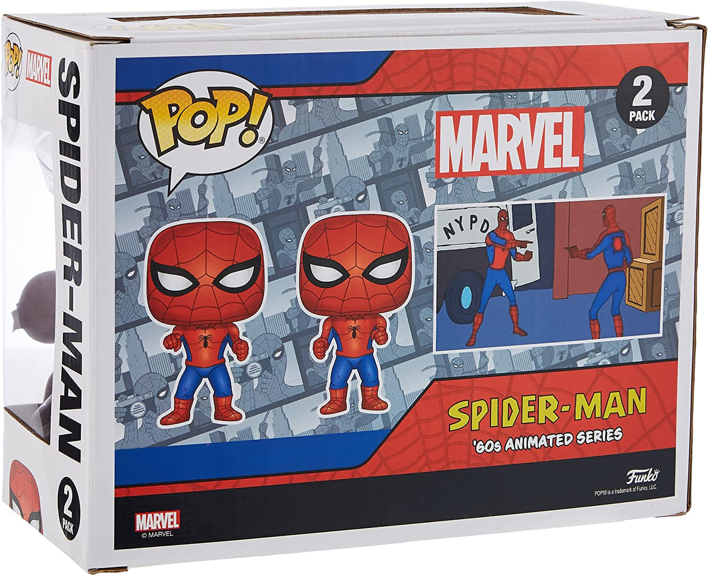 Spider-Man Imposter Pop! Marvel Funko Vinyl Figure 2-Pack Entertainment Earth Exclusive
