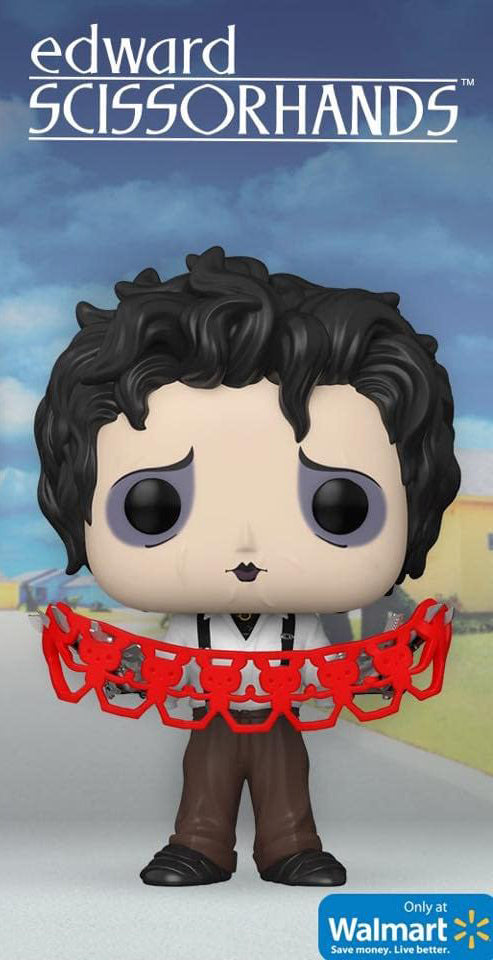 Edward Funko Pop! EXCLUSIVE Scissorhands Kirigami Folding Paper 984