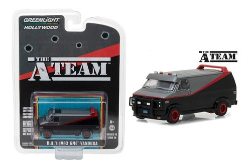 1983 GMC Vandura The A-Team (1983-87, TV Series) Hollywood Series 19 Die-Cast Van