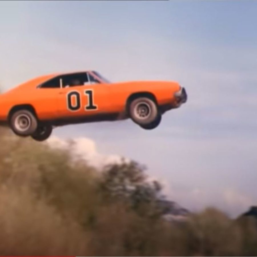 General Lee The Dukes of Hazard Johnny Lightning Car Die-Cast 1:64 Scale