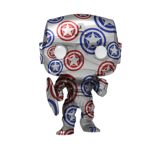 Art Funko POP! Artist Series: Marvel Patriotic Age - Captain America Avengers Stark Tech Suit Target Exclusive #32