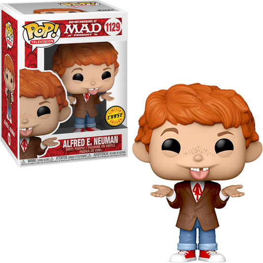 Chase Alfred E. Newman Mad Magazine Funko Pop! Television 1129 What Me Worry?
