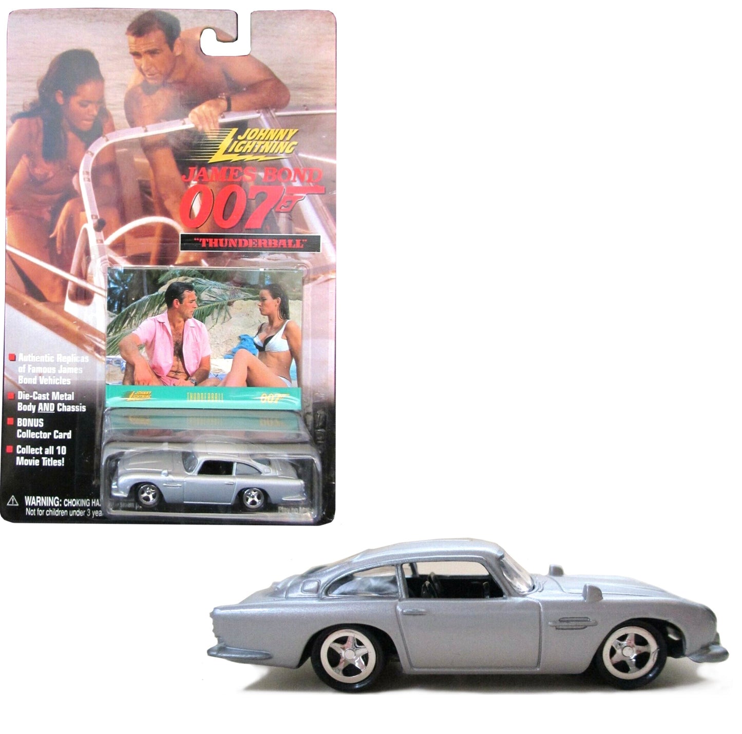 Thunderball James Bond Aston Martin 007 Johnny Lightning DB5 Die-Cast EE154