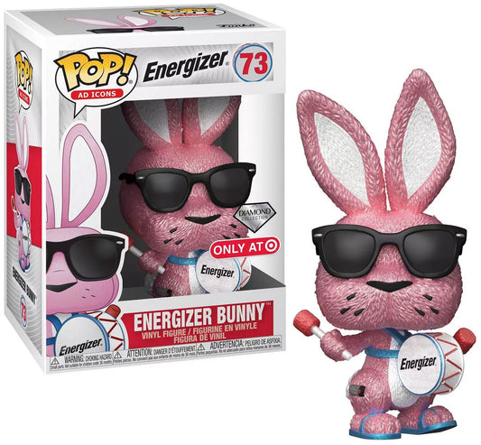 Energizer Bunny Funko POP! Ad Icons Figure (Target Exclusive) #73 Diamond Edition
