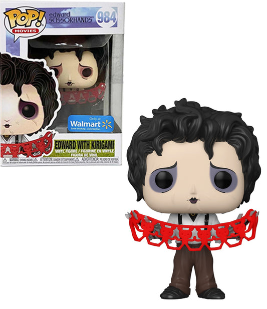 Edward Funko Pop! EXCLUSIVE Scissorhands Kirigami Folding Paper 984