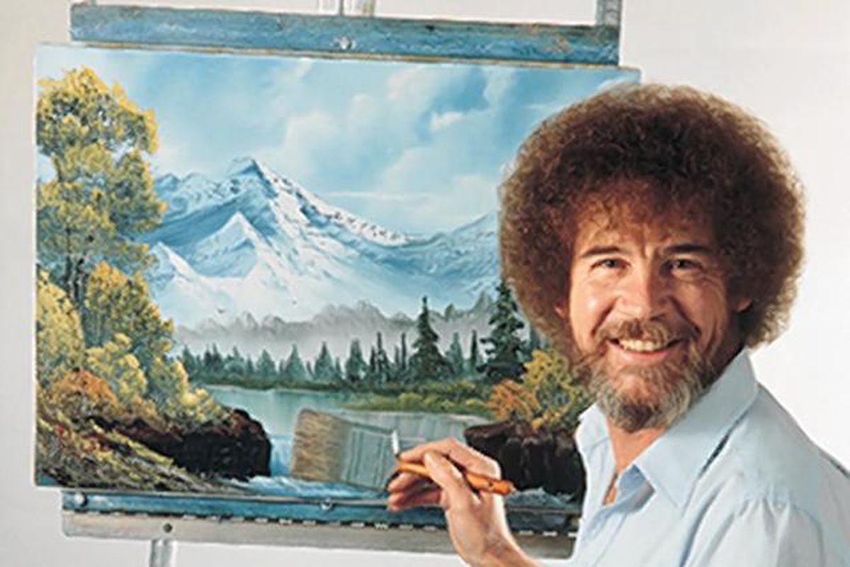 Bob Ross Funko Soda Artist Painter Can Figure