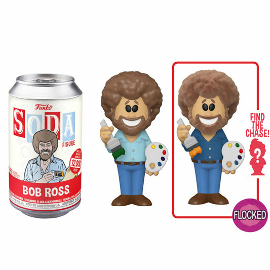 Bob Ross Funko Soda Artist Painter Can Figure