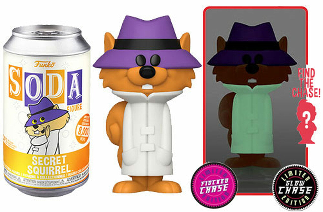 Secret Squirrel Vinyl Soda Funko Hanna-Barbera Figure