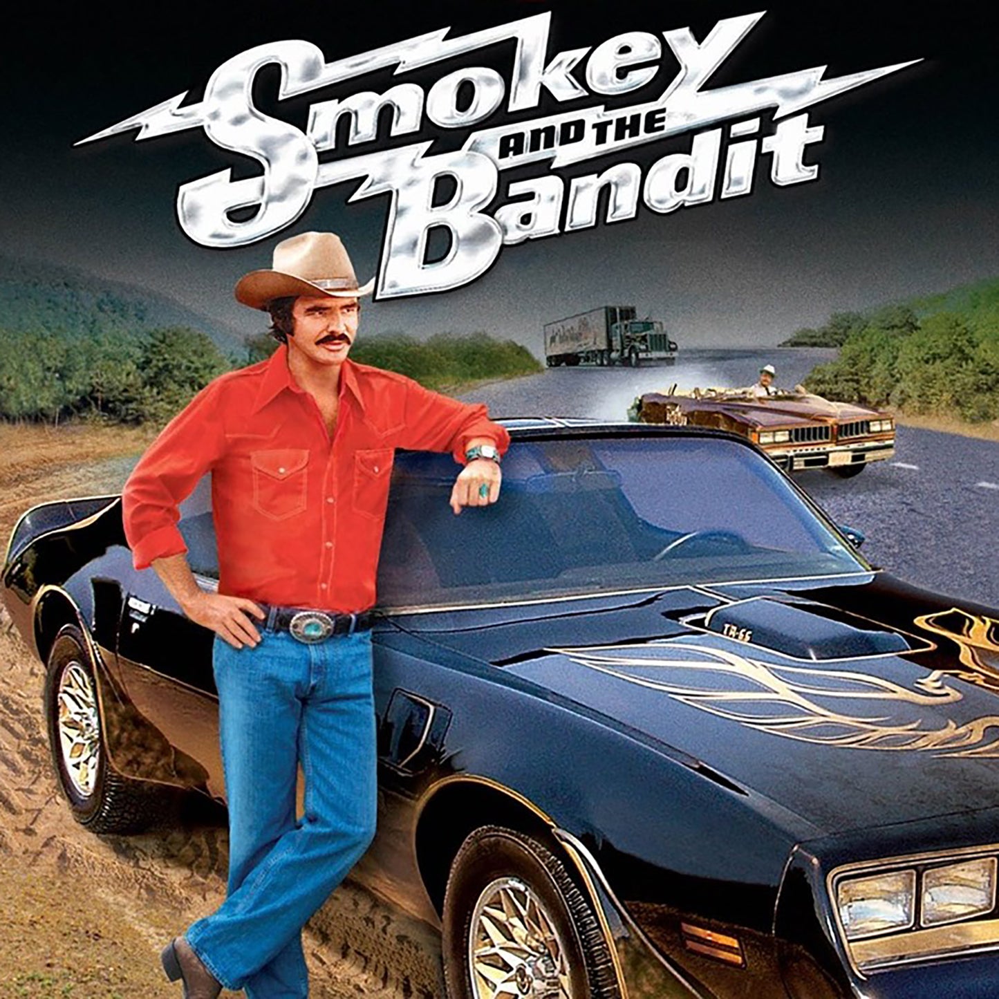 Smokey and the Bandit Diecast Movie Car Hollywood Series  1977 Pontiac Trans Am Die-Cast