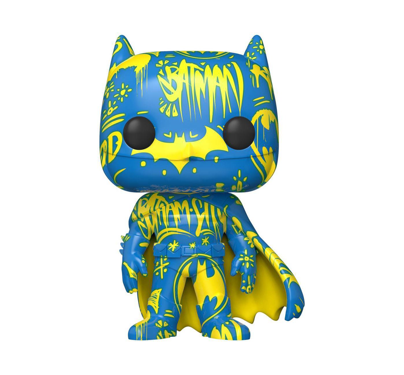 Funko Art POP! Heroes: DC Batman Blue and Yellow Artist Series Target Exclusive 02
